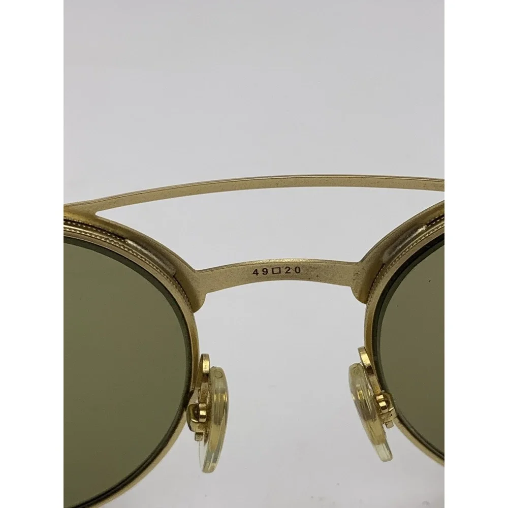 Ray-Ban RB 3545V 2913 49-20 Mens Gold Gray Round Eyeglasses Frame Only